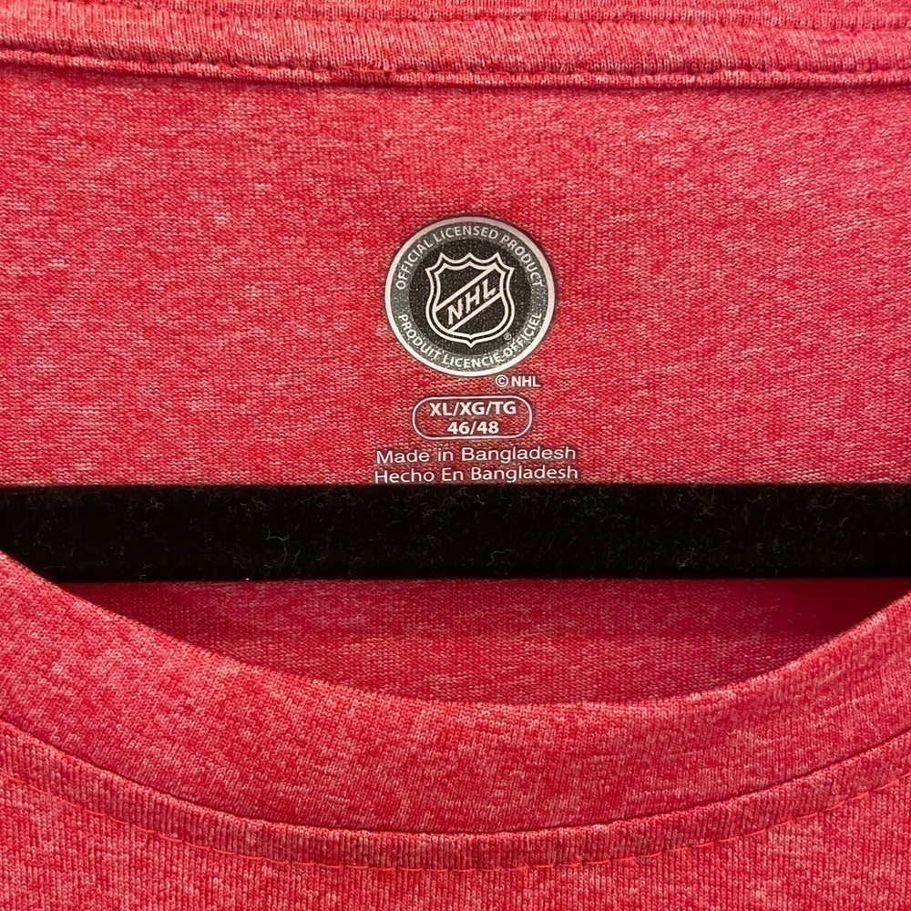 NWOT NHL Red Capitals Men XL Jersey Short Sleeve Top - Picture 3 of 5